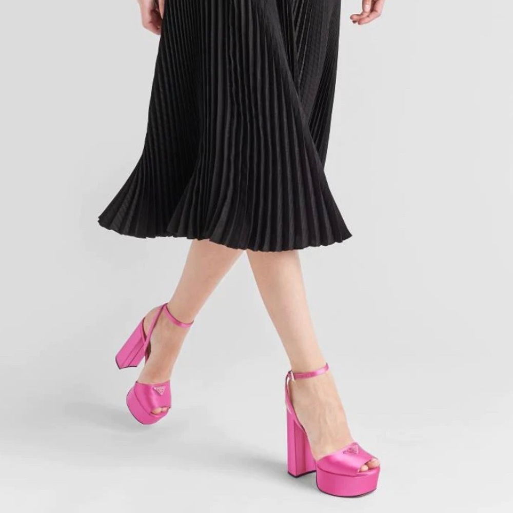 Prada Plateau heel sandals